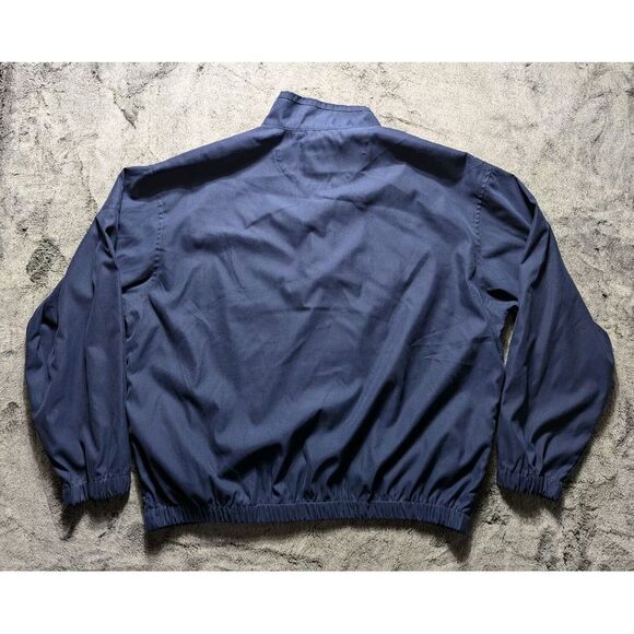 Eddie Bauer Long Sleeve 1/4 Zip Windbreaker Women's Size Large Blue - Picture 10 of 14